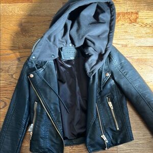 Barely worn Women's  BLANKNYC Jacket with removable Hood